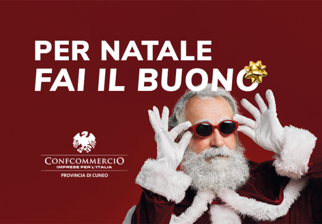 Confcommercio Provincia di Cuneo per Natale Fai il Buono Commercio Turismo Servizi