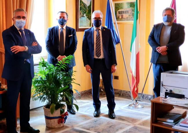 Confcommercio della provincia di Cuneo incontra il questore Nicola Parisi