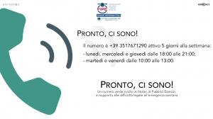 Pronto, ci sono!