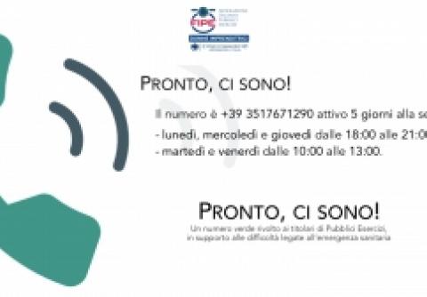 Pronto, ci sono!
